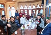 चौरासी व्यापार मंडल भरमौर की मासिक बैठक का किया आयोजन