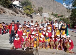 पूह में आयोजित खेलकूद प्रतियोगिता का हुआ समापन