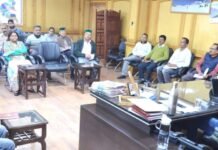 छोलतू में समारोह की तैयारियों को लेकर बैठक का हुआ आयोजन