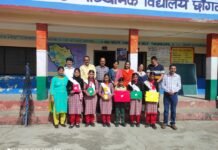 छोगटाली विद्यालय में नारा लेखन, चित्रकारी तथा भाषण प्रतियोगिता आयोजित