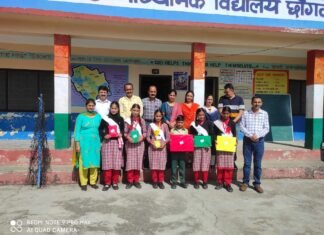 छोगटाली विद्यालय में नारा लेखन, चित्रकारी तथा भाषण प्रतियोगिता आयोजित