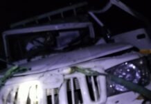 ठानटी-लालसा मार्ग पर सड़क हादसा, एक की मौत, दो घायल