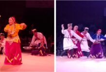 राजस्थान के जयपुर में हाटी की नाटी का धमाल