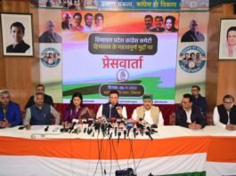 शिमला : हिमाचल में दो तिहाई बहुमत से बन रही है कांग्रेस सरकार – रणदीप सुरजेवाला
