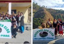 राजगढ़ : गढोल पीड़ग विद्यालय में चित्रकला प्रतियोगिता का हुआ आयोजन