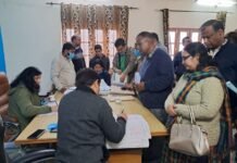 सिरमौर : नाहन उप-मंडल के त्रिलोकपुर में ‘‘प्रशासन गाँव की ओर’’ शिविर आयोजित