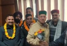 सोलन : अरुण शर्मा बने बघाट अर्बन कोऑपरेटिव बैंक के अध्यक्ष