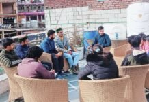 किन्नौर : एबीवीपी जिला किन्नौर द्वारा किया गया बैठक का आयोजन