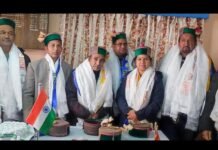 किन्नौर : किन्नौर जिला के टापरी किनफैड पर हुआ कांग्रेस का कब्जा