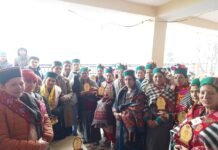 किन्नौर : ग्राम पंचायत पानवी में किया गया स्वास्थ्य जागरूकता शिविर का आयोजन