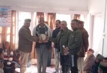 सिरमौर : चूड़ेश्वर सेवा समिति चूड़धार की इकाई बोगधार के आत्मा राम कमल चुने गए अध्यक्ष