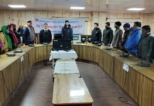 केलांग : केलांग में राष्ट्रपिता महात्मा गांधी को अर्पित की श्रद्वांजलि