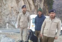 रामपुर : गानवी के ढोंका पुल में 87 ग्राम चरस के साथ युवक गिरफ्तार