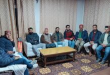 राजगढ़ : पत्रकार संघ की मासिक बैठक लोक निर्माण विभाग विश्राम गृह में संपन्न