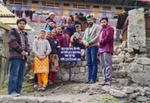 किन्नौर : नागिन युवा क्लब पानवी द्वारा तीन दिवसीय श्रमदान शिविर आयोजित