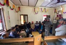 किन्नौर : रिकांग पिओ में पुलिस विभाग के कर्मचारियों द्वारा बैठक आयोजित