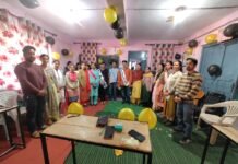 राजगढ़ : दस्सन पब्लिक स्कूल राजगढ़ में किया गया छात्रो के लिए विदाई समारोह का आयोजन