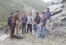 रामपुर : खोपड़ी गौशाला के समीप चार युवकों से बरामद हुआ चिट्टा, मामला दर्ज