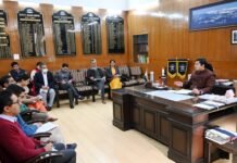 शिमला : आदर्श आचार संहिता लागू करने के लिए लगातार निगरानी करें अधिकारी- आदित्य नेगी