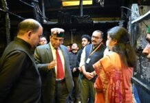 शिमला : स्वास्थ्य मंत्री ने किया आईजीएमसी में आगजनी से क्षतिग्रस्त स्थल का दौरा