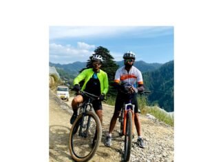 मंडी : 10 हजार फीट की उंचाई पर साइकिल से पहुंचे मंडी के जसप्रीत पॉल