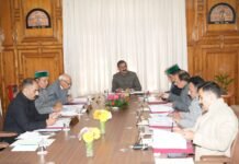 शिमला : राज्य मंत्रिमण्डल की बैठक, महिलाओं को 1500 रुपये देने पर अहम फैसला