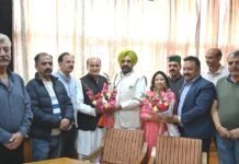 शिमला : सुरेन्द्र चौहान बने नगर निगम शिमला के मेयर और उमा कौशल डिप्टी मेयर