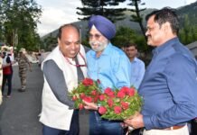 चंबा : एनएचपीसी ने किया चंबा जिले में चमेरा-II व III पावर स्टेशन का दौरा