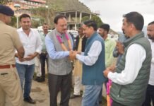 सिरमौर : शिलाई में मिनी सचिवालय व अस्पताल भवन का शीघ्र होगा निर्माण- हर्षवर्धन चैहान