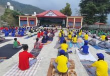 राजगढ़ : सनियो दीदग में अंतर्राष्ट्रीय योग दिवस के उपलक्ष पर विभिन्न गतिविधियां आयोजित