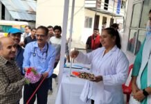 कुल्लू : पार्वती जल विद्युत परियोजना चरण- II द्वारा नि:शुल्क चिकित्सा शिविर आयोजित