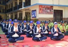 मनाली : डीएवी पब्लिक स्कूल में मनाया गया अंतर्राष्ट्रीय योग दिवस समारोह