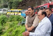 शिमला : घंडल पुल को शीघ्र किया जाएगा दुरुस्त – लोक निर्माण मंत्री
