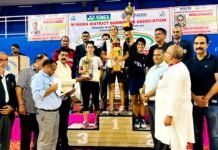कागंड़ा जिले की रूबी का सीनियर वर्ग में कब्जा, मिक्स डबल्स में कांगड़ा का कब्जा