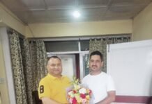 भराड़ी के अजय भारद्वाज रेणुका युवा कांग्रेस के नए यूथ अध्यक्ष नियुक्त