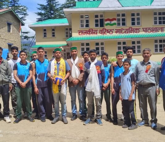 सापनी स्कूल में तीन दिवसीय खेलकूद प्रतियोगिता आयोजित