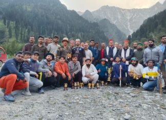 स्नो लेपर्ड मनाली ने ललु इलेवन सिमसा को हराकर जीती हेमंत गौड़ मेमोरियल क्रिकेट ट्राफी