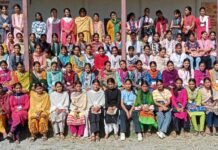 राजकीय महाविद्यालय ददाहू में छात्राओं को किया गया जागरूक