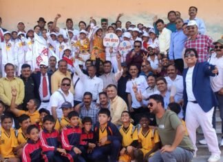 राज्य स्तरीय अंडर-12 स्कूली खेल कूद प्रतियोगिता आयोजित