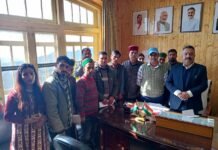 दिव्यांग कल्याण संघ ने मंत्रियों से मुलाकात कर मांगपत्र सौंपा