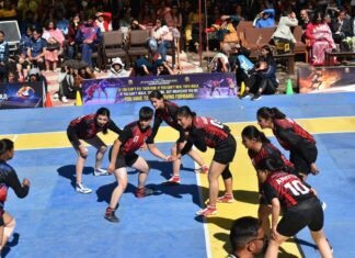 संजौली काॅलेज मे कबड्डी की धूम, लड़कियों की 41 टीमें अपना दमखम दिखा रहीं