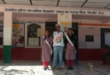 शावगा स्कूल की वंशिका और स्वाती का वॉलीबॉल में राष्ट्रीय स्तर के लिए हुआ चयन