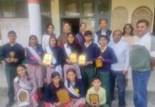 बाल विज्ञान कांग्रेस और कला उत्सव में मांडियाघाट स्कूल का दबदबा।