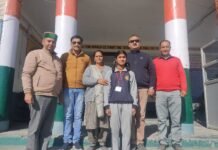 राजगढ़ विद्यालय की छात्रा निधि का खो-खो में राष्ट्रीय प्रतियोगिता के लिए चयन