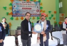 नाथपा झाकड़ी हाइड्रो पावर स्टेशन में शुरू हुई दो दिवसीय अंतर परियोजना फुटबॉल प्रतियोगिता