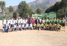 नाथपा झाकड़ी हाइड्रो पावर स्टेशन में एसजेवीएन आंतर प्रोजेक्ट दो दिवसीय फुटबॉल प्रतियोगिता का समापन