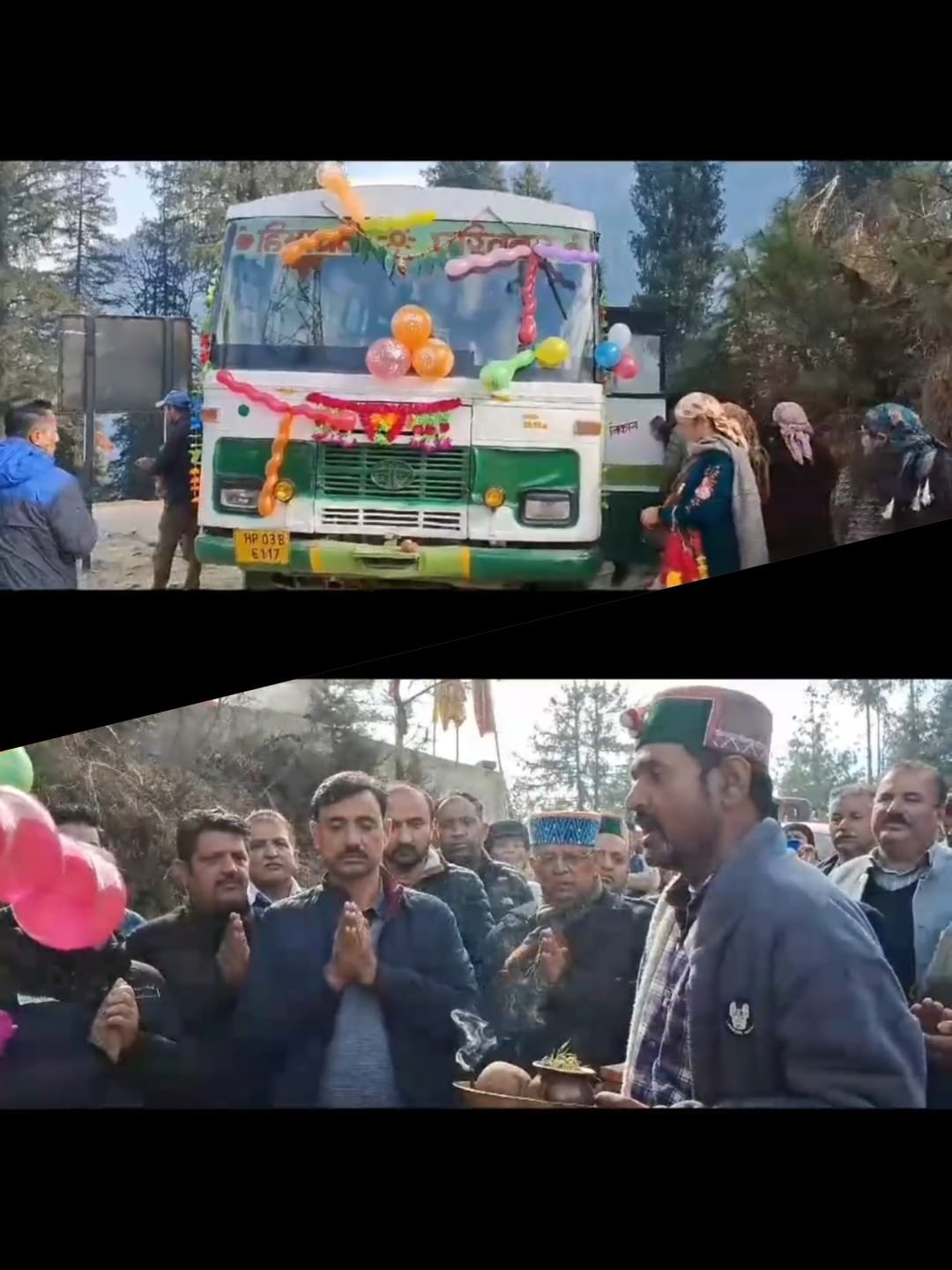 कोटखाई में HRTC बस का ट्रायल किया गया सफल