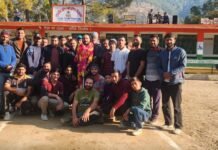 विनय भगनाल ने हाटी कप क्रिकेट प्रतियोगिता का किया शुभारंभ