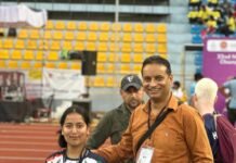 ज्योति ठाकुर ने पैरा गेम्ज शॉट पुट में जीता गोल्ड मेडल और डिस्क थ्रो में जीता कांस्य पदक