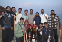 कोठिया जाजर टीम ने एक लाख व ट्रॉफी की अपने नाम